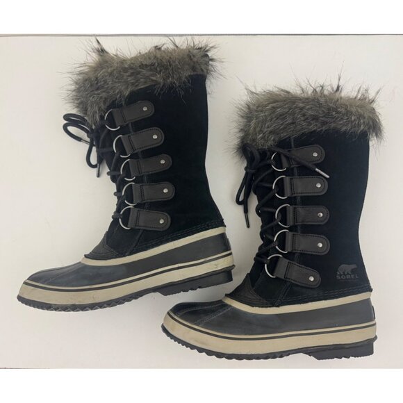 Sorel Joan Of Arctic Womens Waterproof Winter Boots Size 8 Skiing Sledding Snow - Picture 5 of 9
